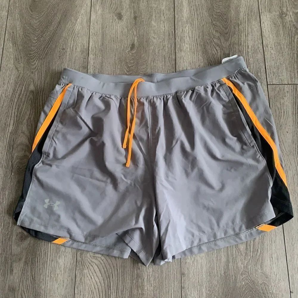 Under Armour mens fitted coupe launch SW 5” shorts
